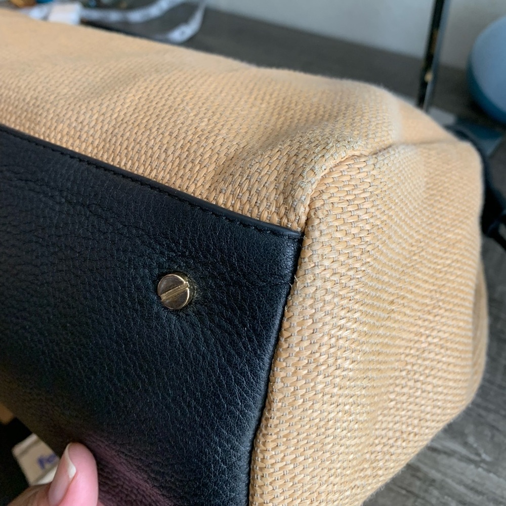 Tory Burch straw tote bag - Picture 5 of 12